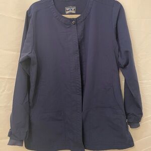 Navy Scrub Jacket